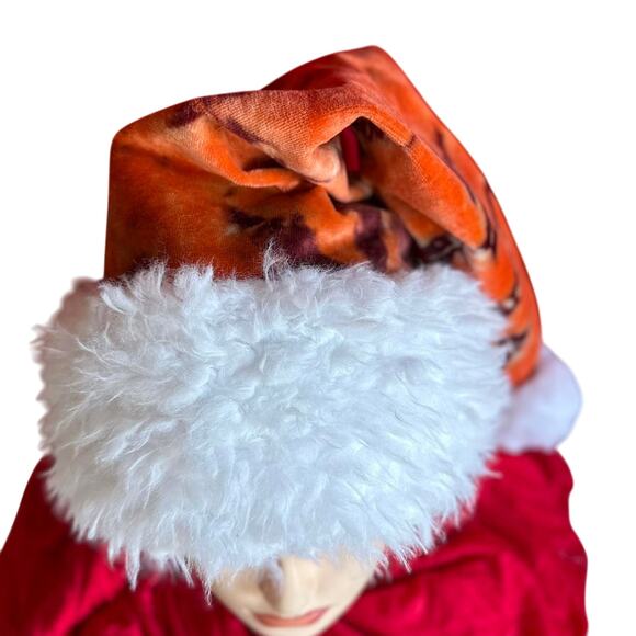 Handcrafted Tie-Dye Santa Hat - Picture 6 of 7